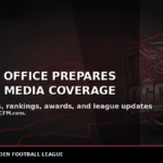 League Office Prepares Weekly Media Coverage